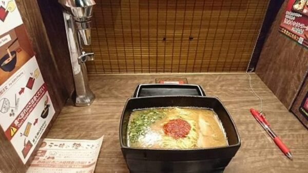 一蘭の釜だれとんこつラーメン