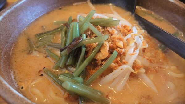 蔵出し味噌麺場 彰膳の信州味噌ラーメン
