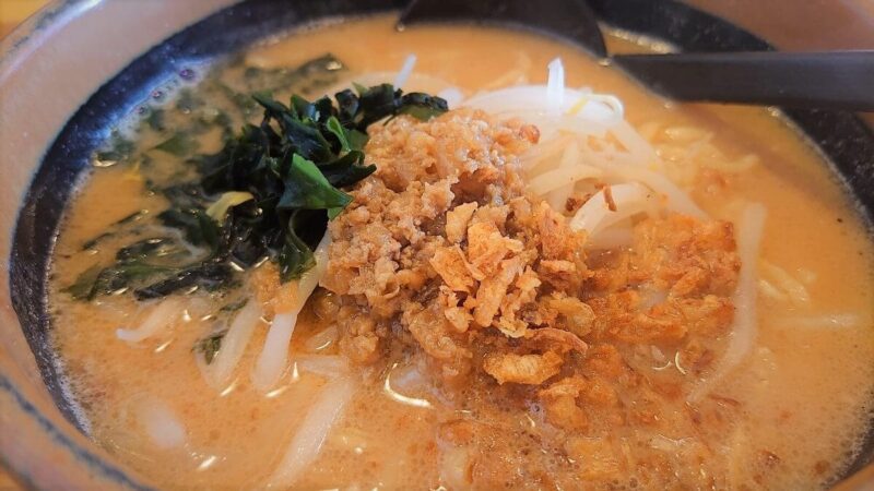 蔵出し味噌麺場 彰膳の北海道味噌ラーメン