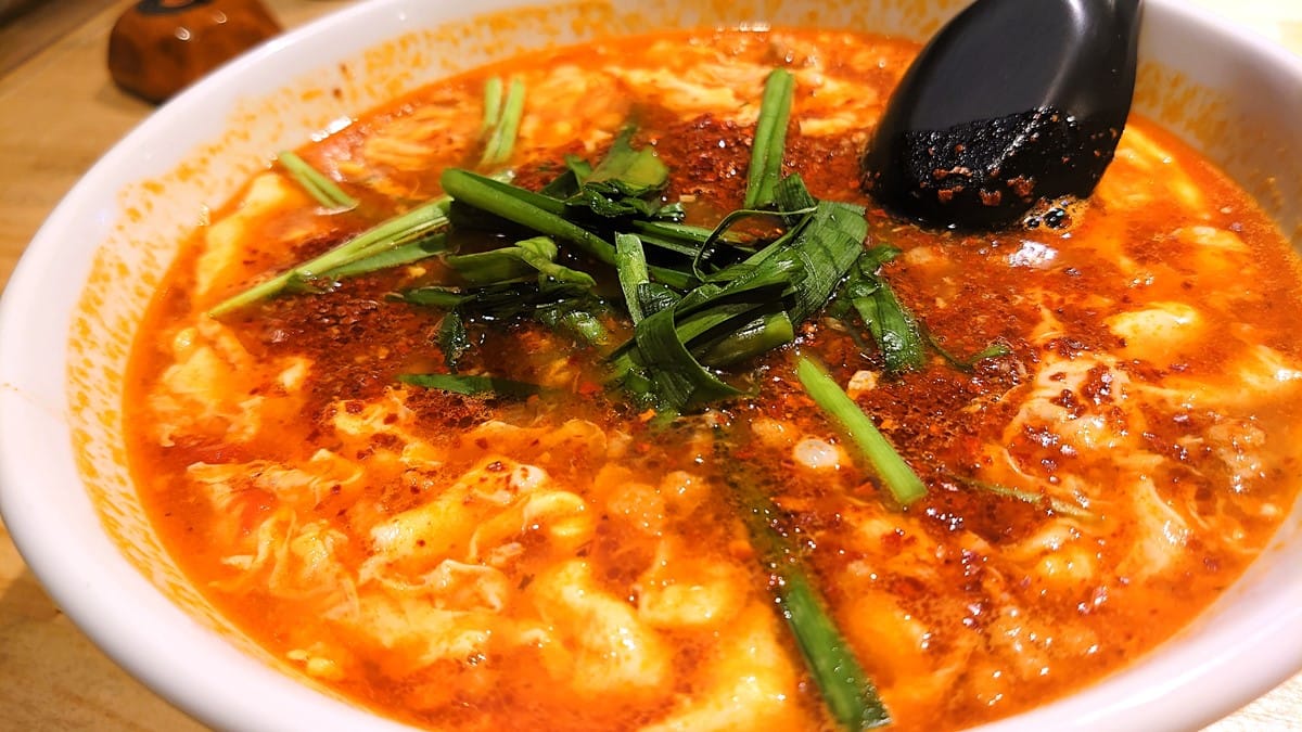 本格辛麺とんぱちの辛麺