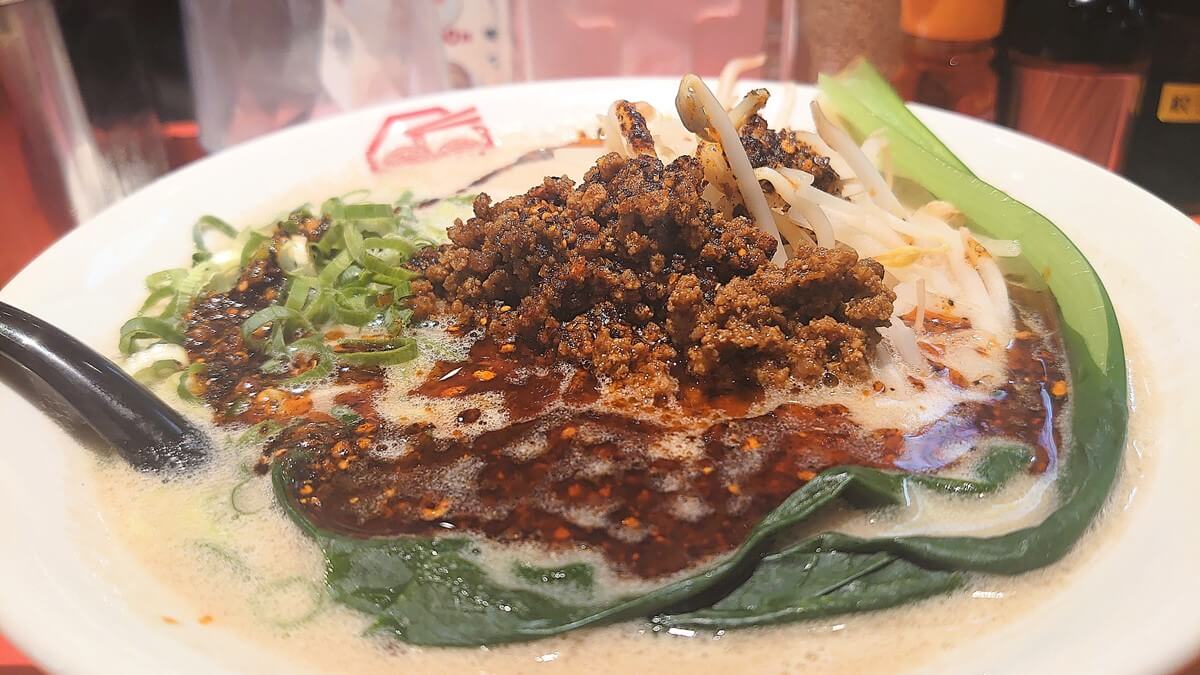 博多駅の地下街で食べるラーメン ラーメン博魂